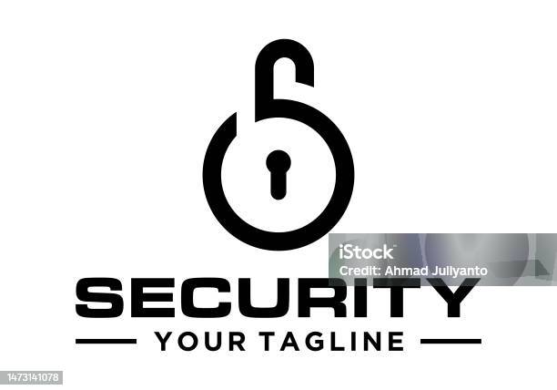 Security Letters Vector Letter S With Padlock For Security Logo Design Stock Illustration ...