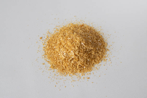 istock Bone broth powder with natural collagen on a beige background. 1473144648