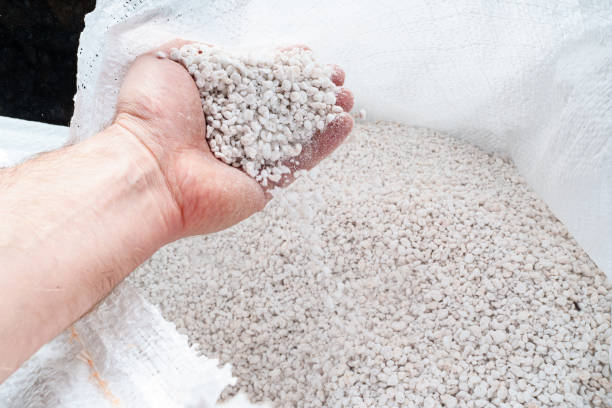 istock Perlite for plants in the hand. neutral material of volcanic origin 1473145859