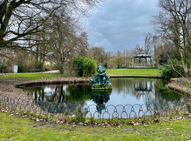 istock Koningin Astridpark park in Bruges 1473146414