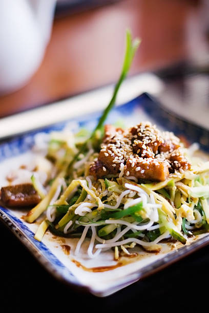 La cucina asiatica breve profondità di campo - foto stock