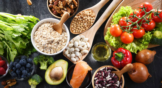 istock Cholesterol lowering food products 1473148317