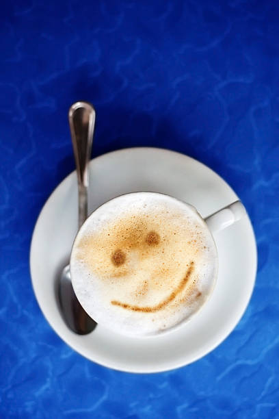 istock cup of coffee with happy smile 147315219
