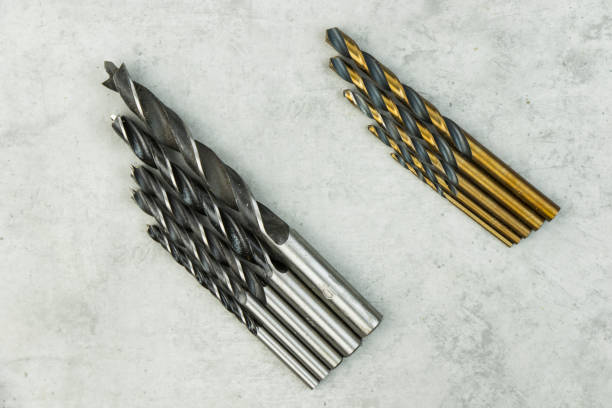 istock Stainless steel cordless drill heads 1473152439
