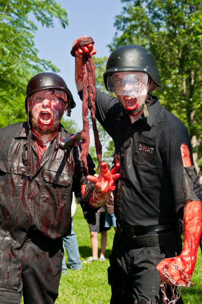 Zombie Walk Columbus #5 stock photo