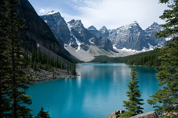 istock Lake Moraine from above 147315347