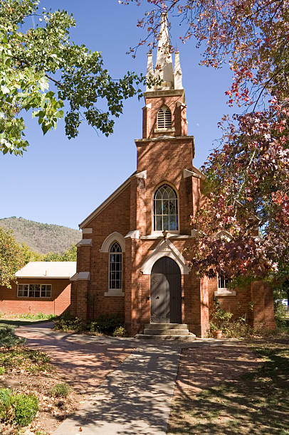 istock Country church 147315631