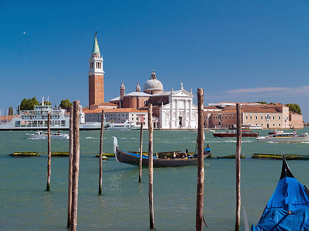 Venice - Church of San Giorgio Maggiore stock photo