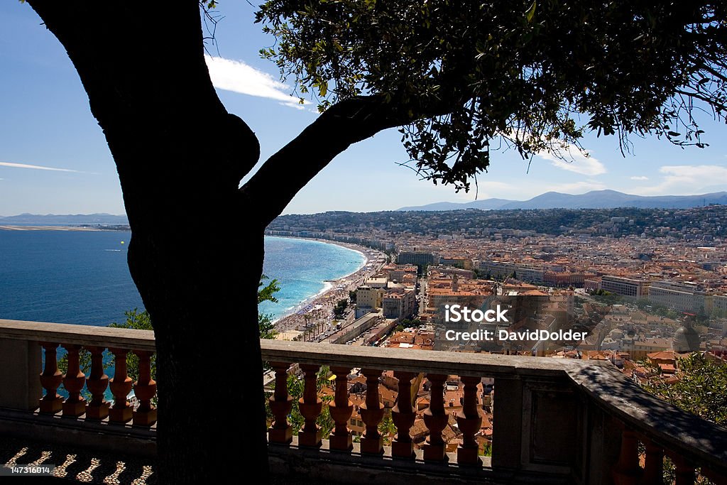 Vista da cidade de Nice - Royalty-free Ao Ar Livre Foto de stock