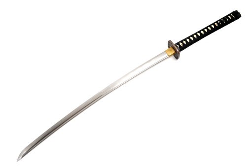JAPONÉS TRADICIONAL espada de samurai photo