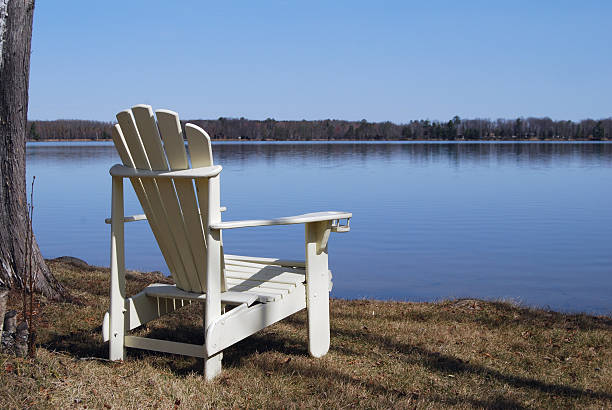 istock Solitary Bliss Lakeside on a Calm Morning 147317110