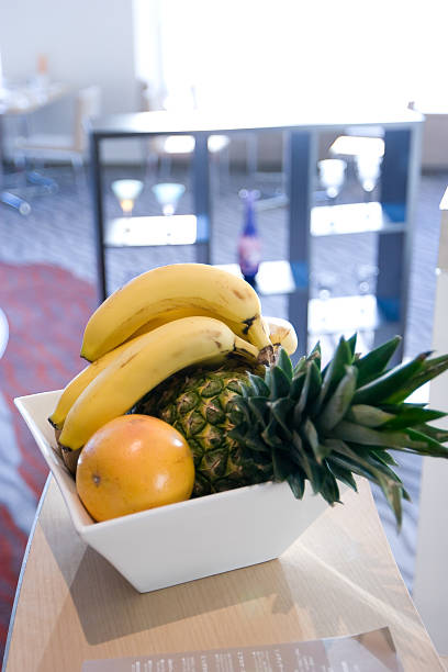 istock Pineapple, banana, orange, fruit 147317754