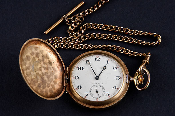 istock Antique Pocket Watch - Retirement Gift 147317916