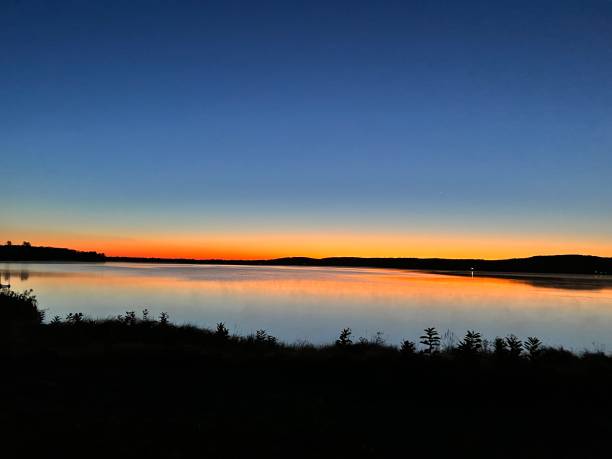 istock Sunrise over a lake 1473181166