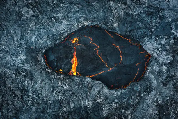 Photo of Burning Lava Field