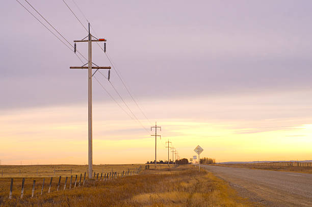 istock Country Road at Sunset 147318588