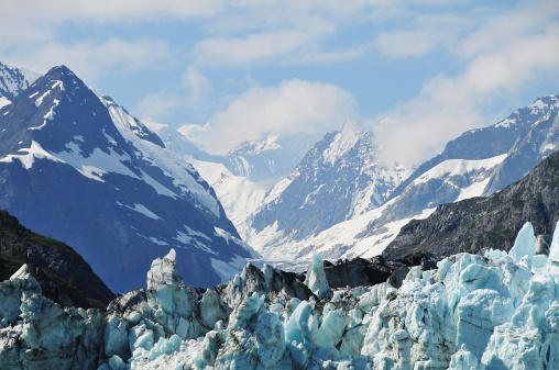Marjorie Glacier, in Glacier Bay, Alaska
