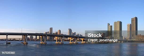 Miami Bayfront Panorama Stockfoto und mehr Bilder von Architektur - Architektur, Atlantik, Bauwerk