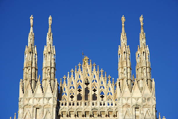 Milan Cathedral stock photo