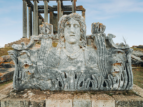 The Roman approach to the the center of the sanctuary was built by Hadrian and construction was completed by Marcus Aurelius. It was the main entrance to Eleusis and led to the rest of the Sanctuary through the Great Propylaia.