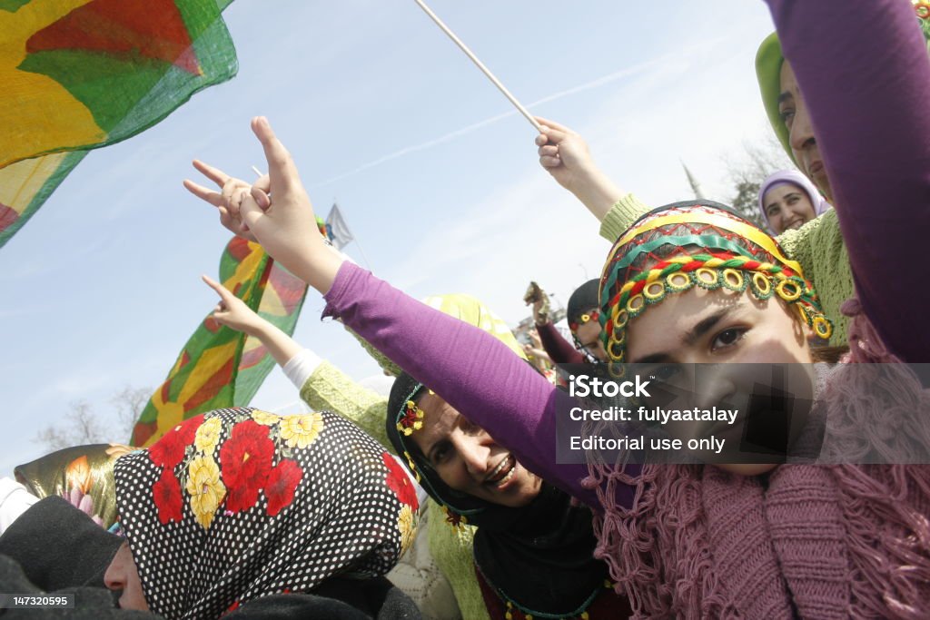 International Women's Day in Istanbul, Türkei - Lizenzfrei Feiern Stock-Foto