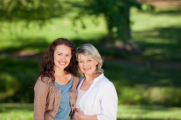 istock Mother with her daughter looking at the camera 147321330