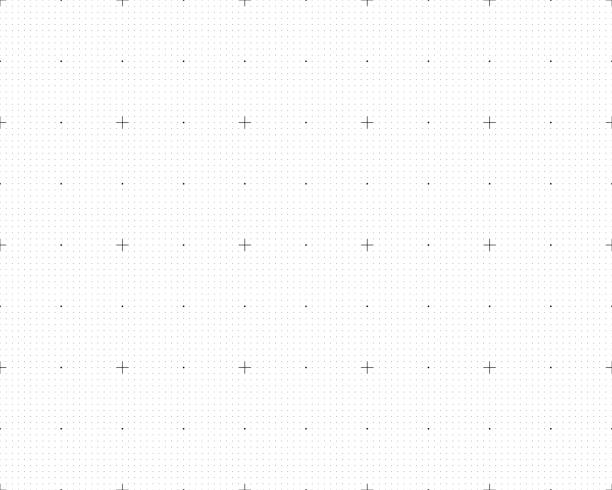 tech grid - blueprint graph paper paper backgrounds stock illustrations