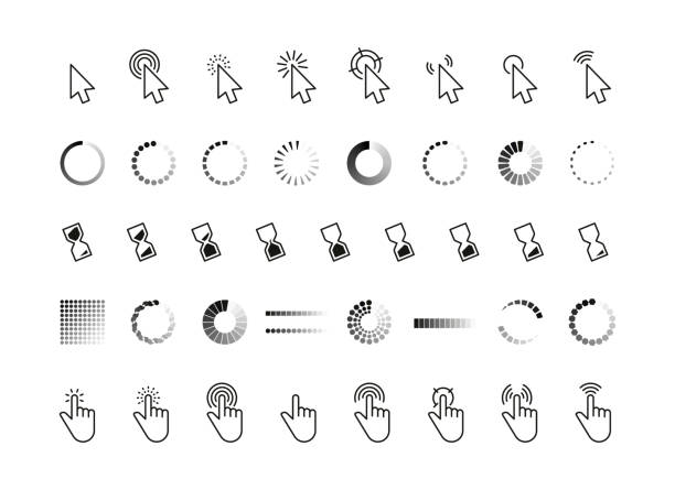 60+ Click Animation Stock Illustrations, Royalty-Free Vector Graphics ...