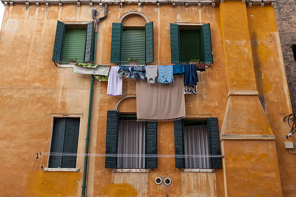 Italian Laundry stock photo
