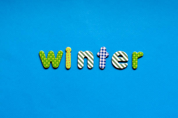 istock word winter on blue paper background 1473231293