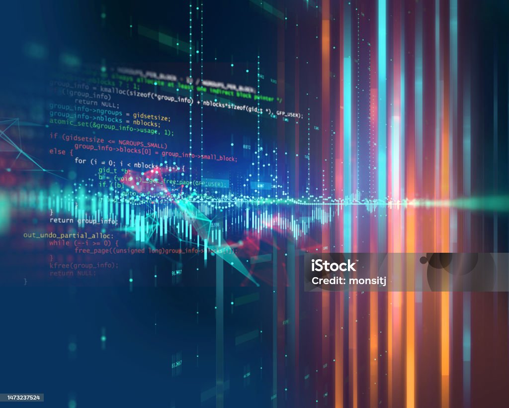 Programming Code Abstract Technology Background Of Software Developer ...