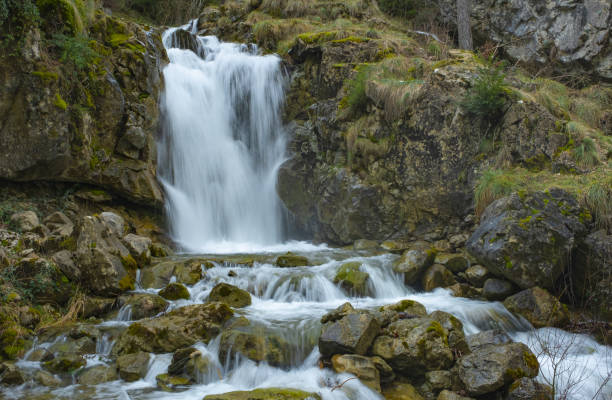 istock Waterfall by the river Esca, Isaba, Roncal Valley, Navarra, Spain 1473249342