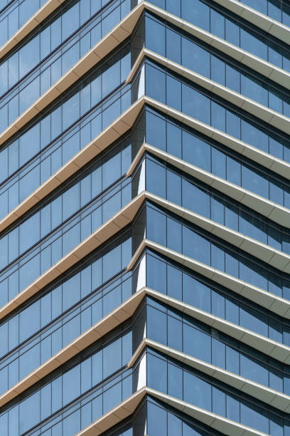 istock Modern office building at night stock photo 1473252004