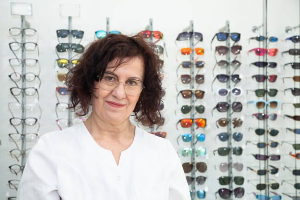 istock Owner of an optician 1473253833