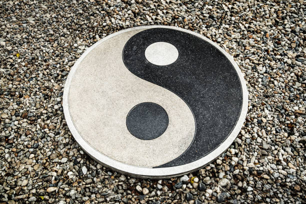 istock Yin Yang symbol on natural stones 1473259188