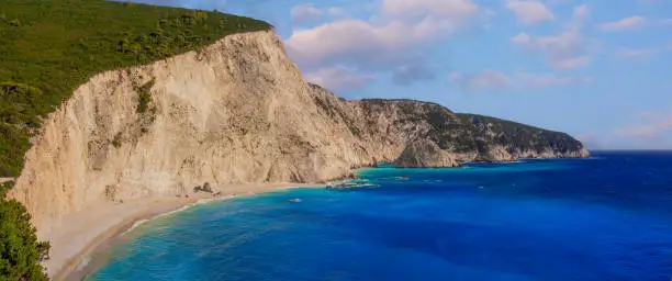 Photo of Port Katsiki during summer time