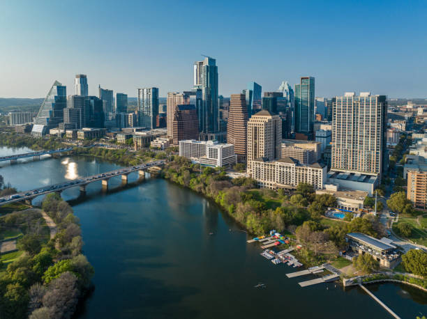 istock Aerial view of downtown Austin, Texas 1473270588