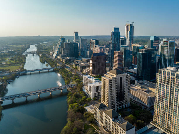 istock Aerial view of downtown Austin, Texas 1473270638