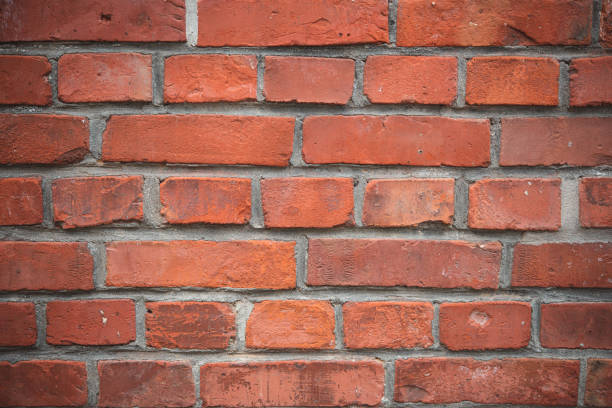 istock Close up of clinker brick wall 1473274725