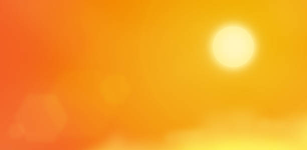 太陽の背景 ベクターアートイラスト
