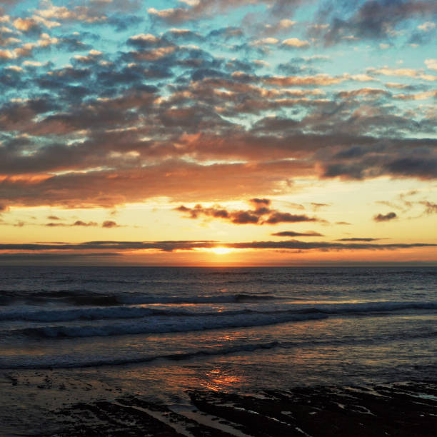 Free Stock Photo of Sunset Over the Waves | Download Free Images and ...