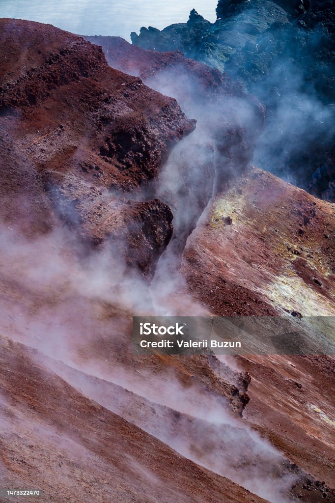 Fissure Eruption Stock Photo Download Image Now Active Volcano