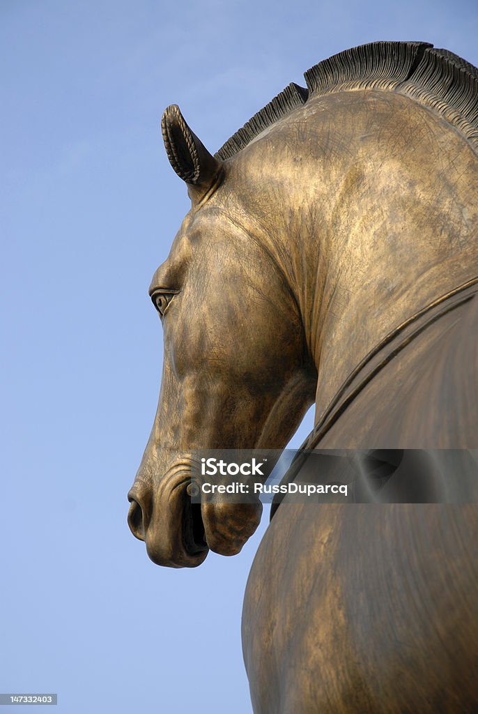 Golden Horse Golden Horse, St Marks Cathedral, Venice, Italy Bronze - Alloy Stock Photo