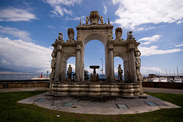 istock Ancient fountain in Naples 147332685