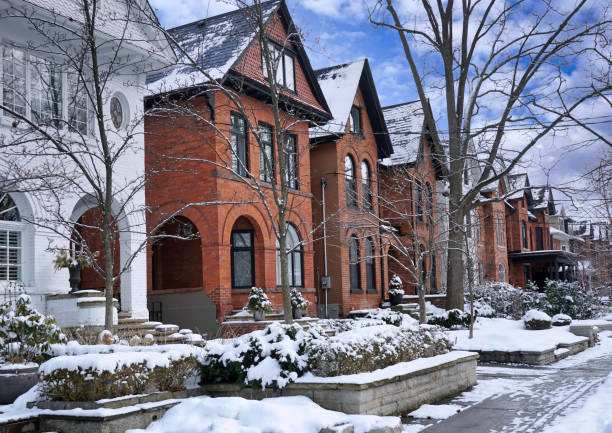 istock Houses in winter 1473326887