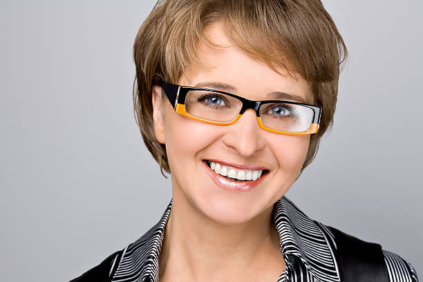 istock Smiling business woman close-up 147333053