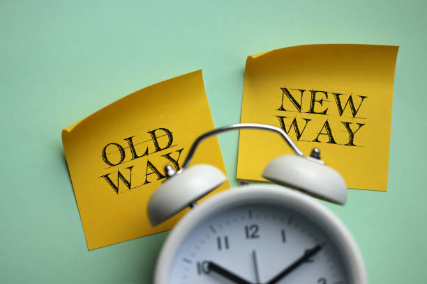 Old way, new way with alarm clock