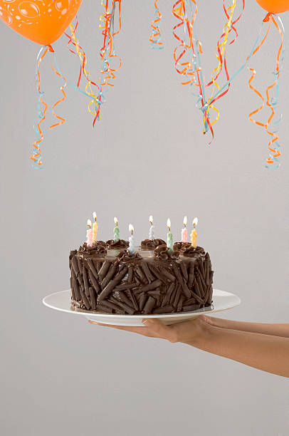 istock Offering Birthday Cake & Ribbons 147333433