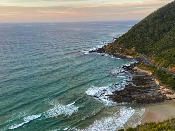 istock Winding road and ocean 1473335602