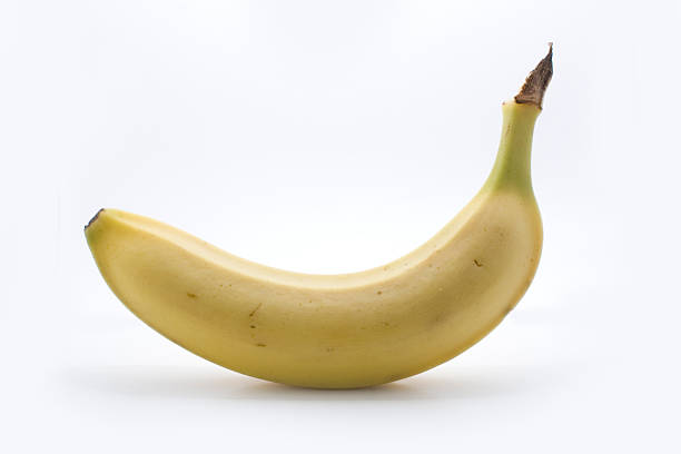 istock Lone Banana on White Background 147333657